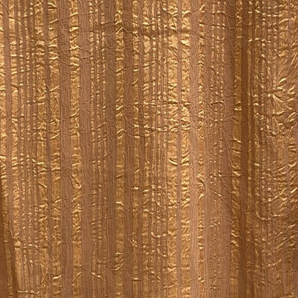 NWT Soft Surroundings Jocelyn Striped Popover Shirt Sz L Gold Boho Chic Office - Picture 4 of 15